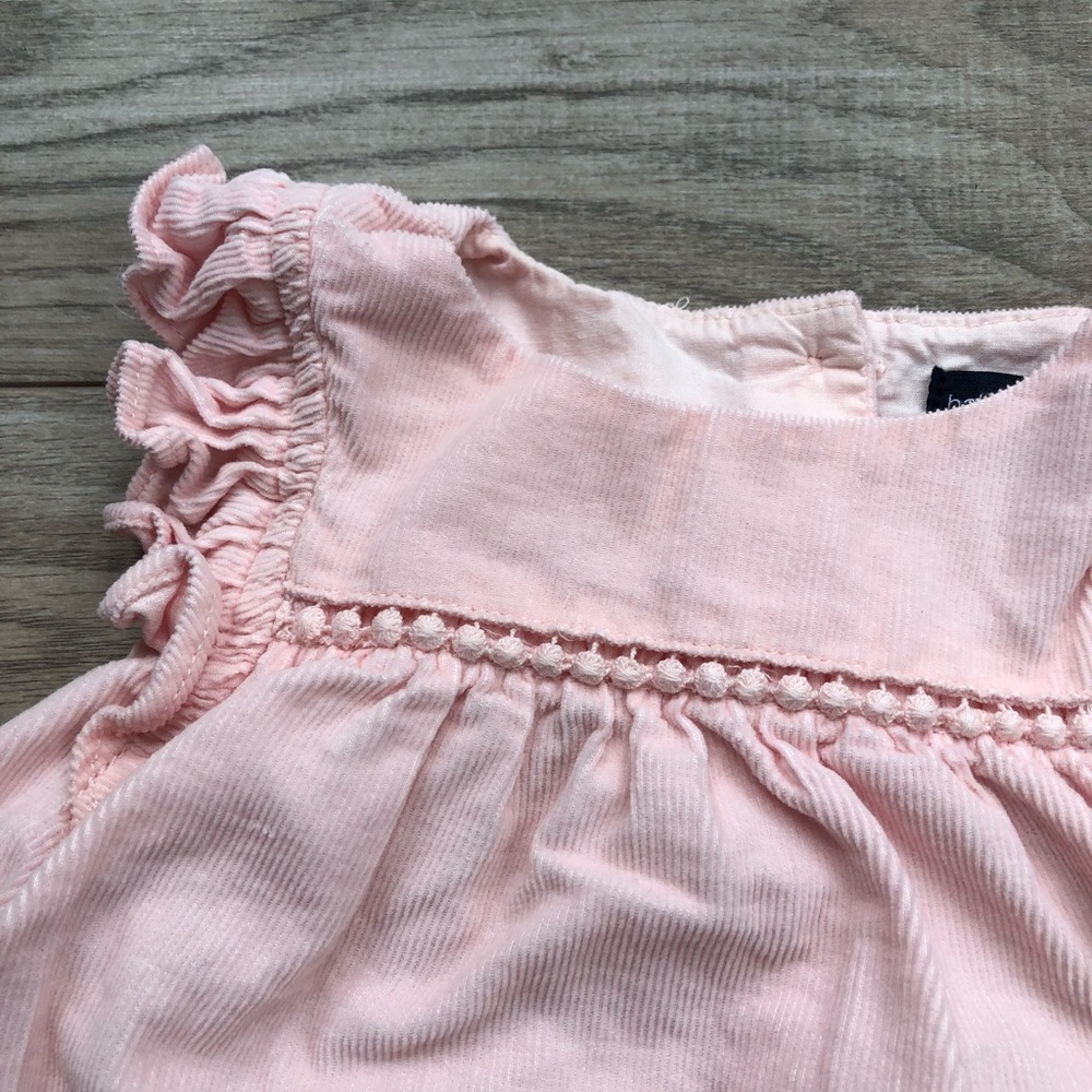 ‼️ 5/$20 + $4.99 Shipping BabyGap Pink Dress - Picture 4 of 6